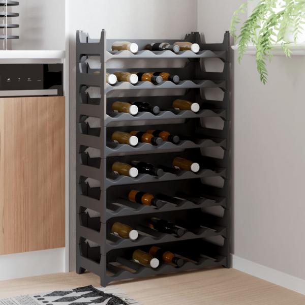 ARDEBO.de - Weinregal für 48 Flaschen PP Stapelbar