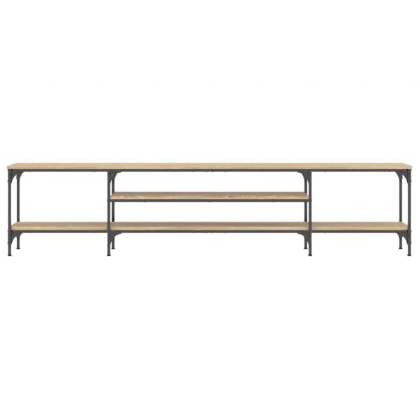 TV-Schrank Sonoma-Eiche 201x35x45 cm Holzwerkstoff & Eisen