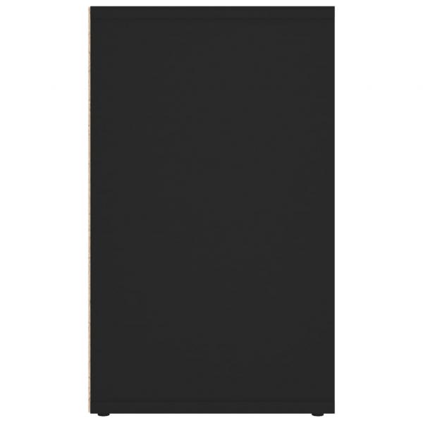 Schuhregale 2 Stk. Schwarz 52,5x30x50 cm