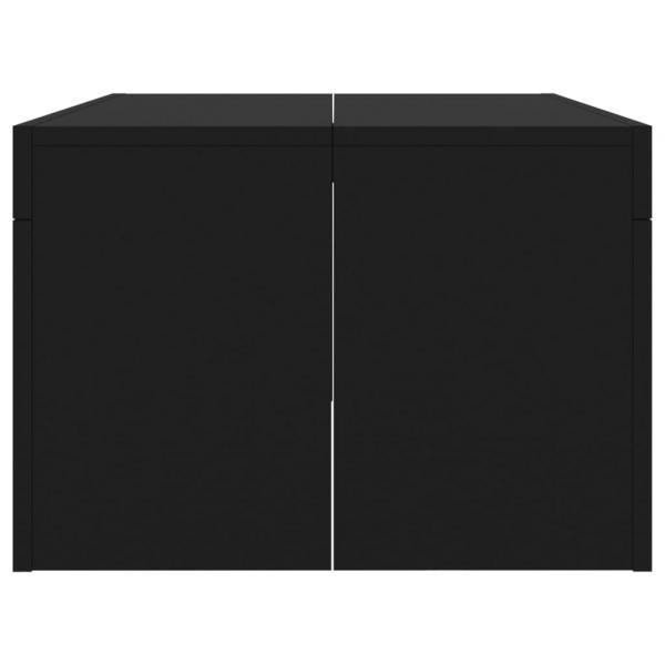 Couchtisch Schwarz 102x50x36 cm Holzwerkstoff