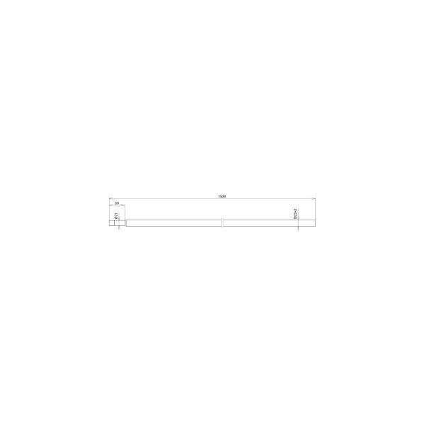 Dehn Rohrerder Ausführung NIRO RE 25 1500 V4A (649150)