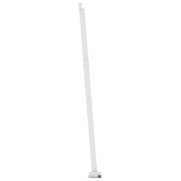Standmarkise Manuell Einziehbar 450x350 cm Orange/Braun