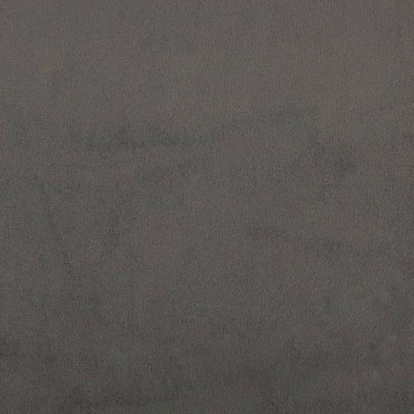 Kopfteil mit Ohren Dunkelgrau 203x16x118/128 cm Samt