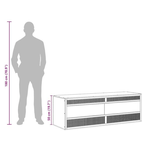 Terrarium Holzwerkstoff 120x50x50 cm