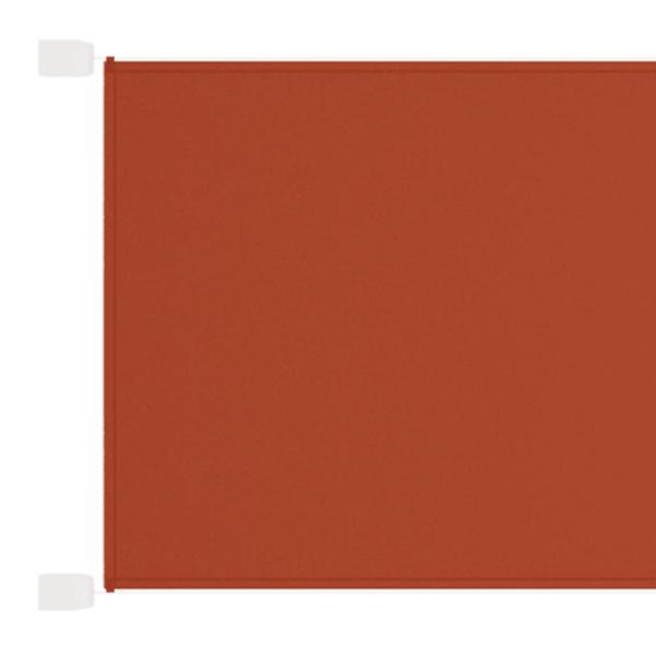 Senkrechtmarkise Terrakotta 140x360 cm Oxford-Gewebe