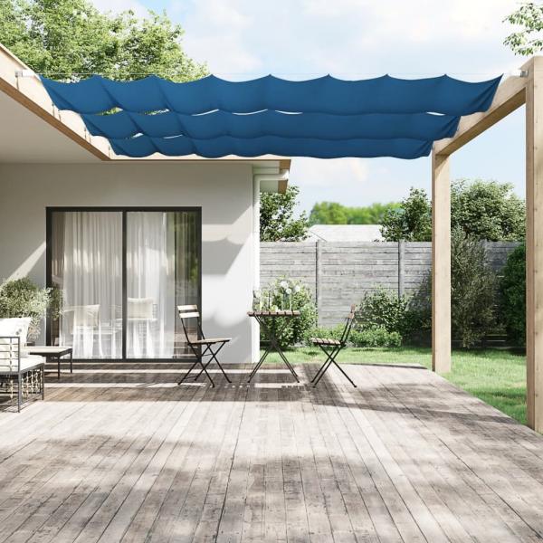 ARDEBO.de - Senkrechtmarkise Blau 100x420 cm Oxford-Gewebe