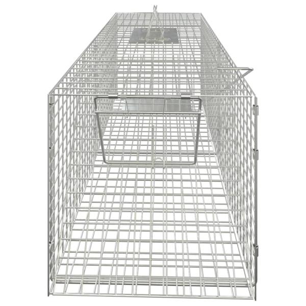 Tierfalle 64,5 x 25 x 26,5 cm Verzinktes Eisen