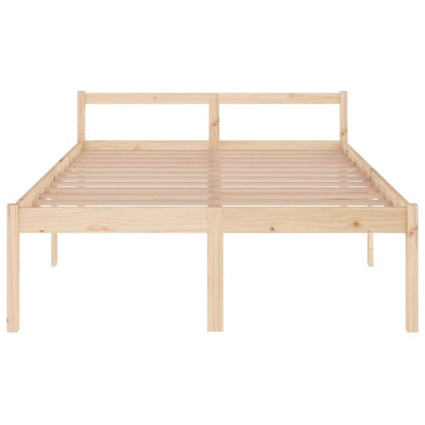 Seniorenbett 140x200 cm Massivholz Kiefer