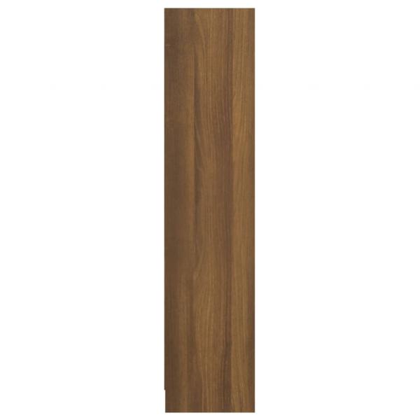 Bücherregal Braun Eiche 60x24x109 cm Holzwerkstoff
