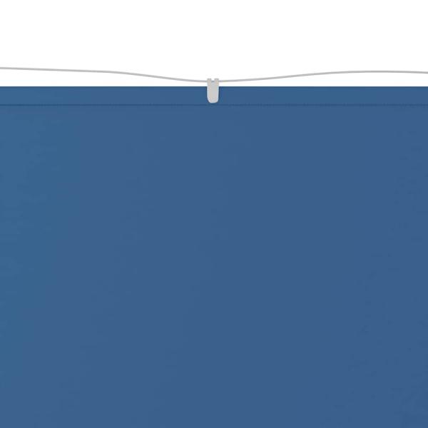 Senkrechtmarkise Blau 100x600 cm Oxford-Gewebe