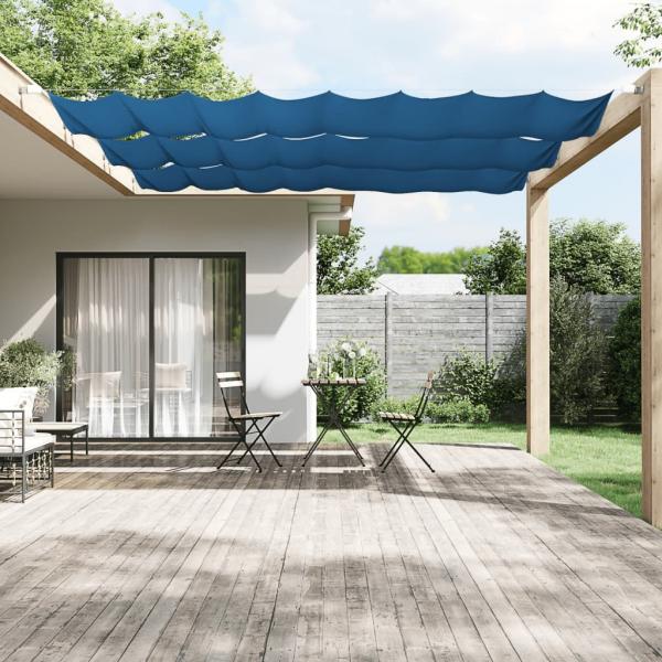 ARDEBO.de - Senkrechtmarkise Blau 60x420 cm Oxford-Gewebe