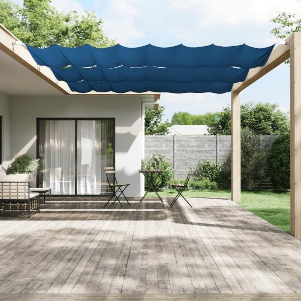 ARDEBO.de - Senkrechtmarkise Blau 180x1200 cm Oxford-Gewebe