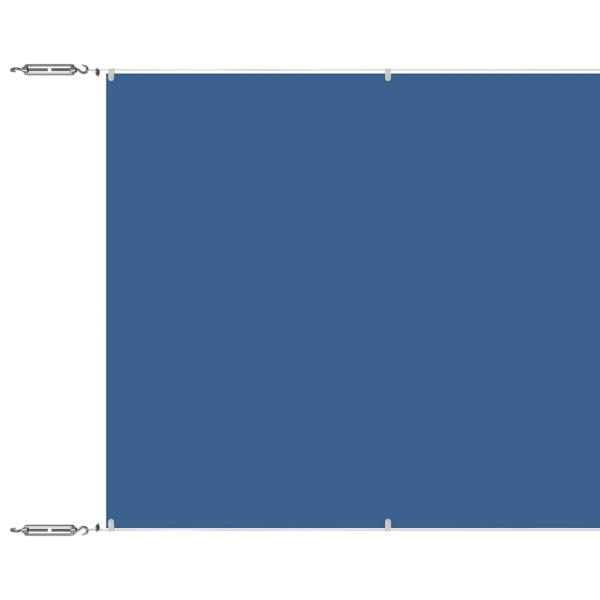 Senkrechtmarkise Blau 180x1200 cm Oxford-Gewebe