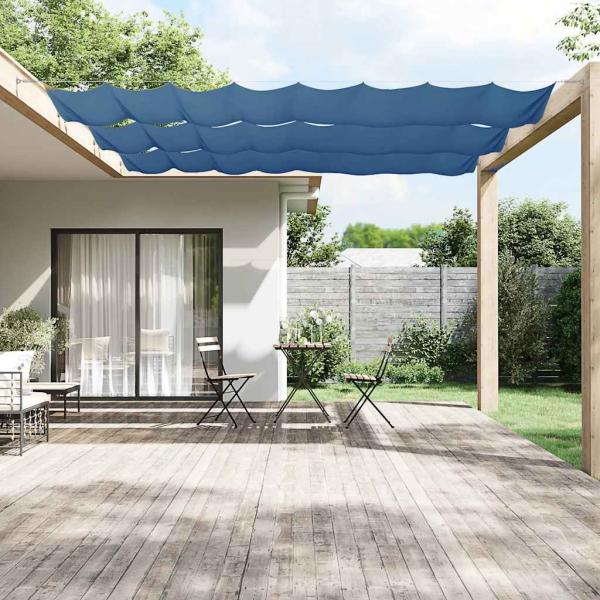 Senkrechtmarkise Blau 180x1200 cm Oxford-Gewebe