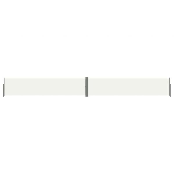 Seitenmarkise Ausziehbar Creme 140x1200 cm