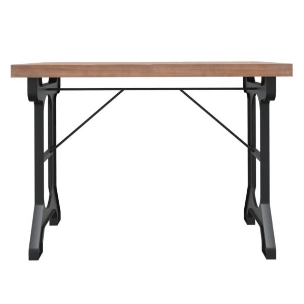 Esstisch 110x65x82 cm Massivholz Tanne und Eisen