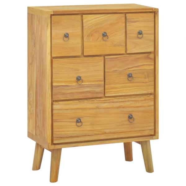 ARDEBO.de - Kommode 56x30x80 cm Massivholz Teak
