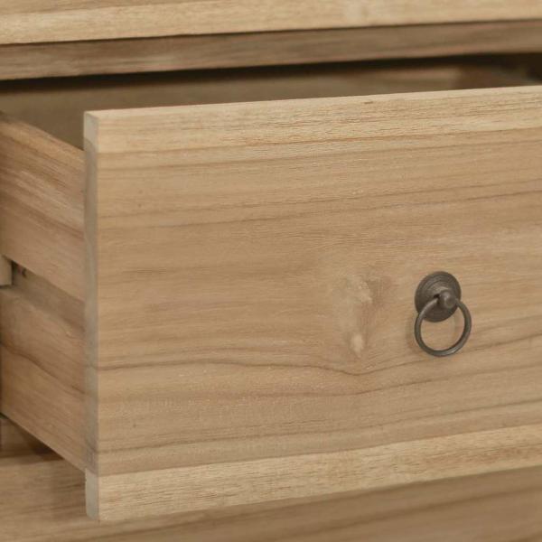 Kommode 55x30x90 cm Massivholz Teak