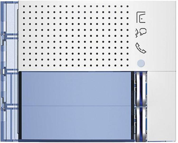 ARDEBO.de Bticino (351122) Frontblende für Türlautsprecher Plus mit 2 Ruftasten