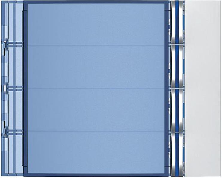 ARDEBO.de Bticino (352042) Frontblende für Ruftastenmodul mit 4 Ruftasten