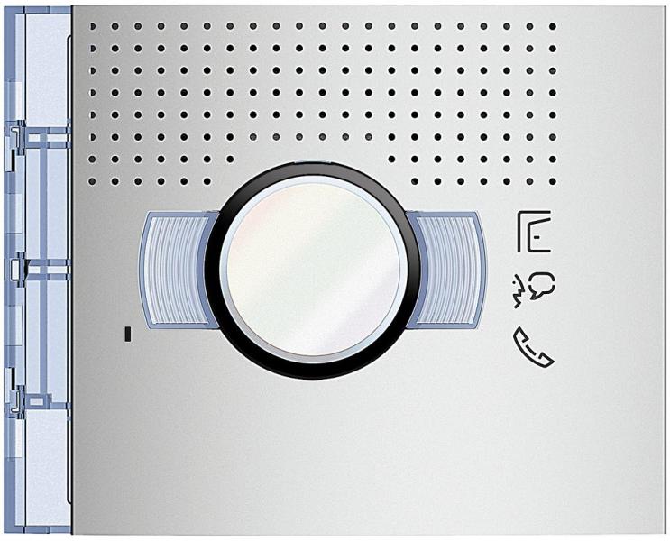 ARDEBO.de Bticino (351201) Frontblende für Videolautsprechermodul ohne Ruftaste