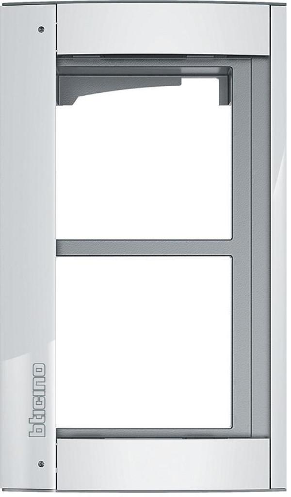 ARDEBO.de Bticino (350222) 2-moduliger Abdeckrahmen inkl. Modulträger