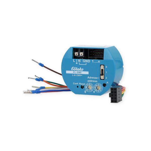 Eltako PL-SM8 Powerline Dezentraler 8-Kanal-Sensoreingang (31800001)