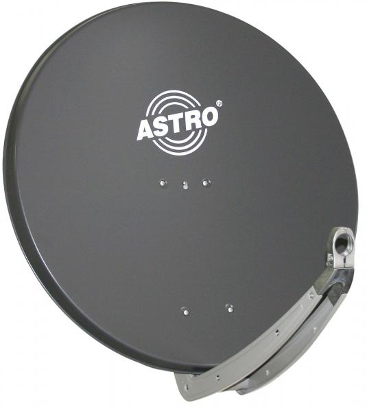 ARDEBO.de - HSATS02 Alu-Spiegel graphitgrau 85cm, LNC Aufnahme 40mm