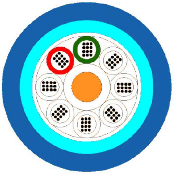 Newlec UDQ(ZN)BH4x12G50/125OM4_5k.01 A/I-DQ(ZN)BH4x12G50 Faseranzahl:48 Klasse: OM4 5,0 (Menge: 10 m je Bestelleinheit)