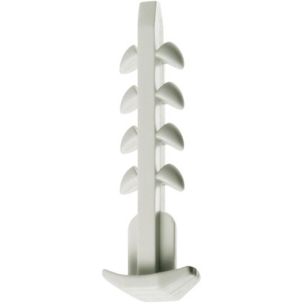 Newlec NDSN30.01 Daumenstecknagel, Länge 31mm, PA6, für 6mm-Bohrung (Menge: 200 Stück je Bestelleinheit)
