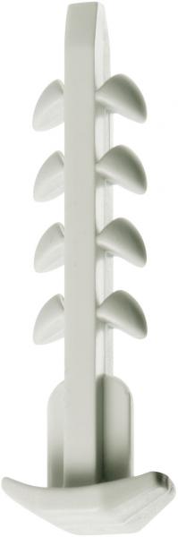 Newlec NDSN30.01 Daumenstecknagel, Länge 31mm, PA6, für 6mm-Bohrung (Menge: 200 Stück je Bestelleinheit)