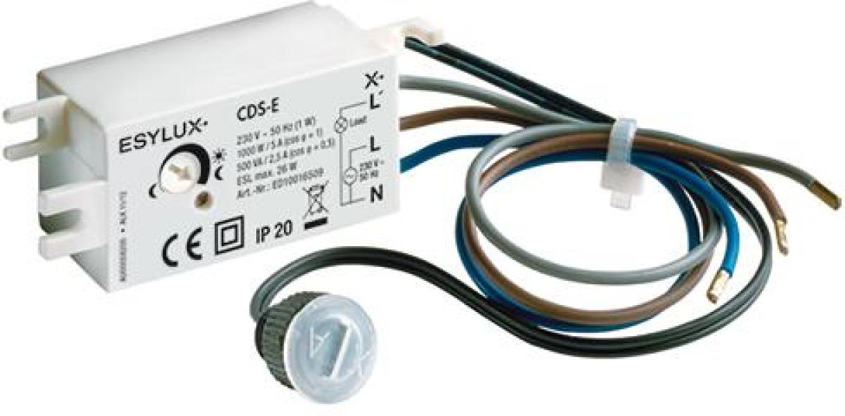 ARDEBO.de Esylux CDS-E Dämmerungsschalter (ED10016509)