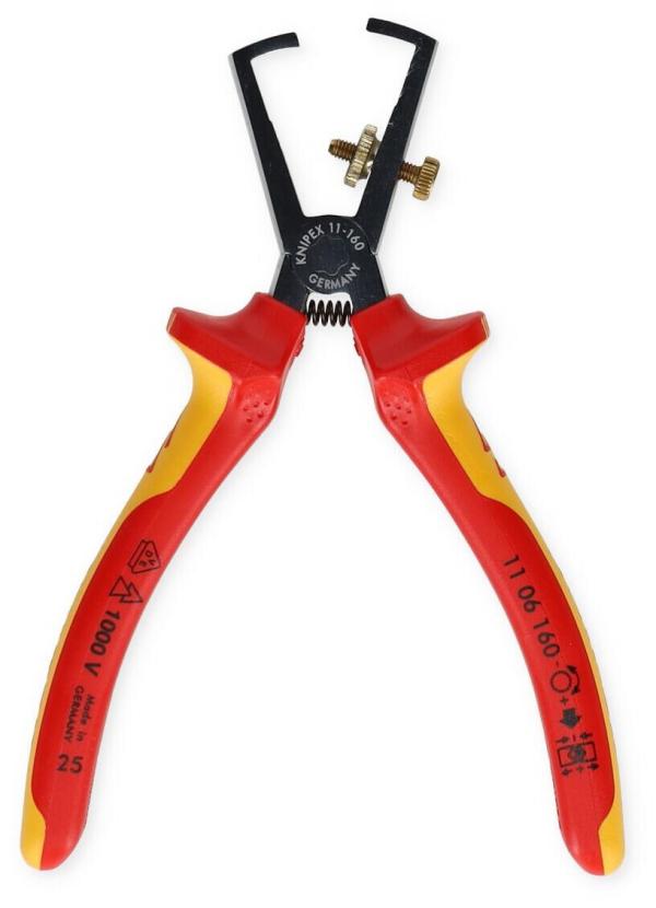 Knipex Abisolierzange, VDE, 160mm (1106160)