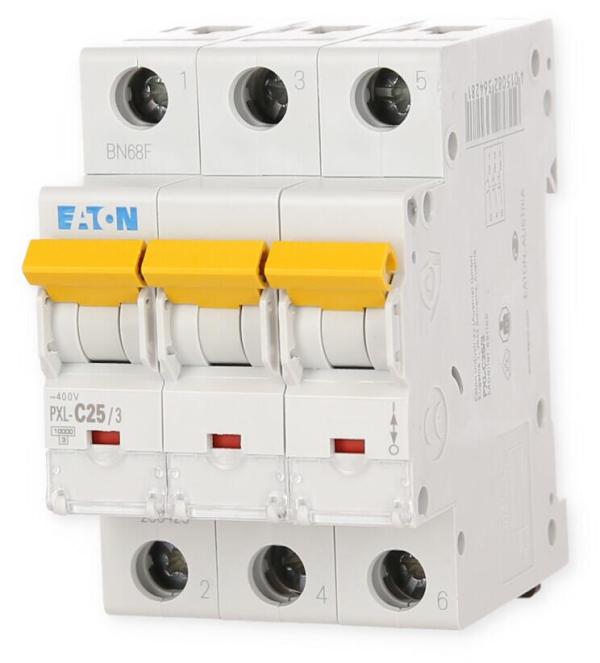 Eaton PXF-25/4/003-A FI-Schutzschalter, 25A, 4-Polig, 30mA, Typ A (236772)
