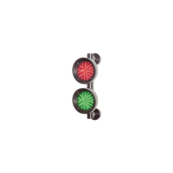 ARDEBO.de Berner TL40RD/GR LED-Ampel, ø 125mm, schwenkbar, 230V (637537)