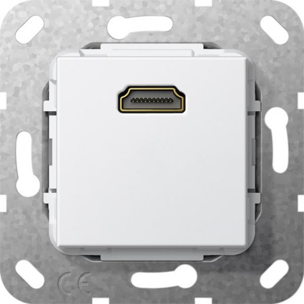 Gira 567003 HDMI K-Peitsche Einsatz Reinweiß