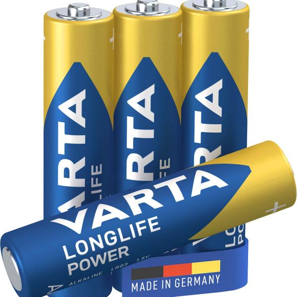Alkaline Batterie AAA 1.5 V High Energy 4-Blister (Menge: 10 je Bestelleinheit)