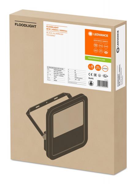 Osram FL PFM 80 W 4000 K SYM 100 BK FLOODLIGHT 80 W 4000 K SYM 100 BK