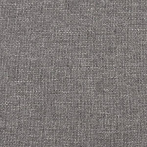 Fußhocker Hellgrau 60x50x41 cm Stoff