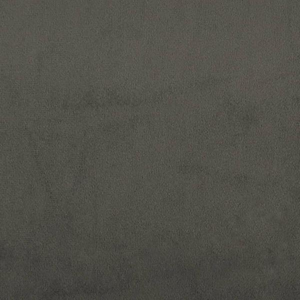 Fußhocker Dunkelgrau 60x50x41 cm Samt