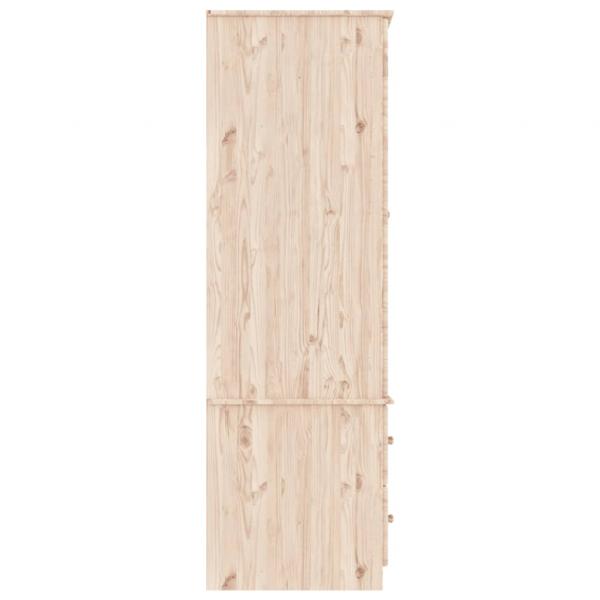 Kleiderschrank ALTA 90x55x170 cm Massivholz Kiefer