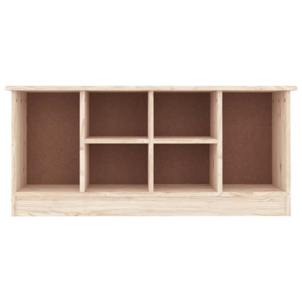 Schuhbank ALTA 100x35x45 cm Massivholz Kiefer