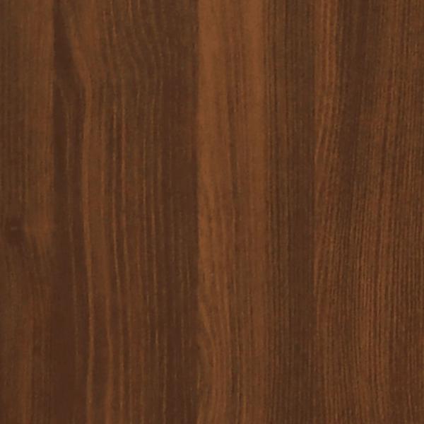 Schuhschrank Braun Eichen-Optik 63x24x103 cm Holzwerkstoff