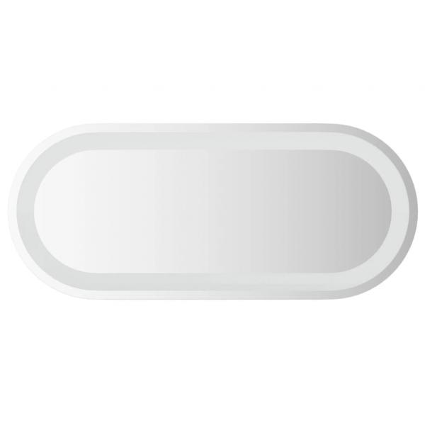 LED-Badspiegel 70x30 cm Oval
