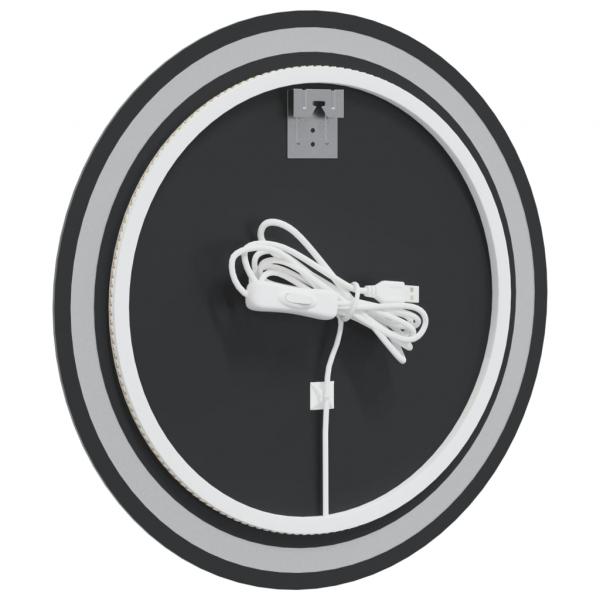LED-Badspiegel 60 cm Rund