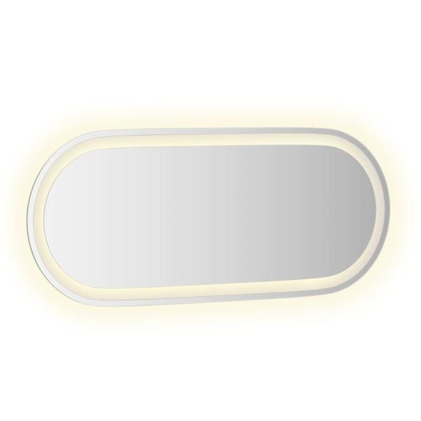 LED-Badspiegel 90x40 cm Oval