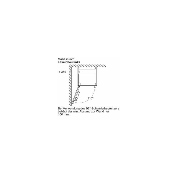 Bosch CTL7181B0 Serie 8 Einbau-Kaffeevollautomat, 19,0 bar, Aroma Select, Home Connect, Slide-and-Touch-Display, 2,4L, schwarz