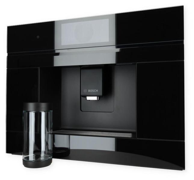 Bosch CTL7181B0 Serie 8 Einbau-Kaffeevollautomat, 19,0 bar, Aroma Select, Home Connect, Slide-and-Touch-Display, 2,4L, schwarz