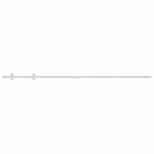 Mini Schiebetürbeschlag Set für Schranktüren Carbonstahl 200 cm