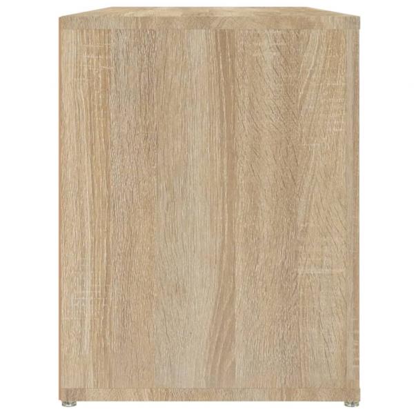 Schuhregal Sonoma-Eiche 100x35x45 cm Holzwerkstoff